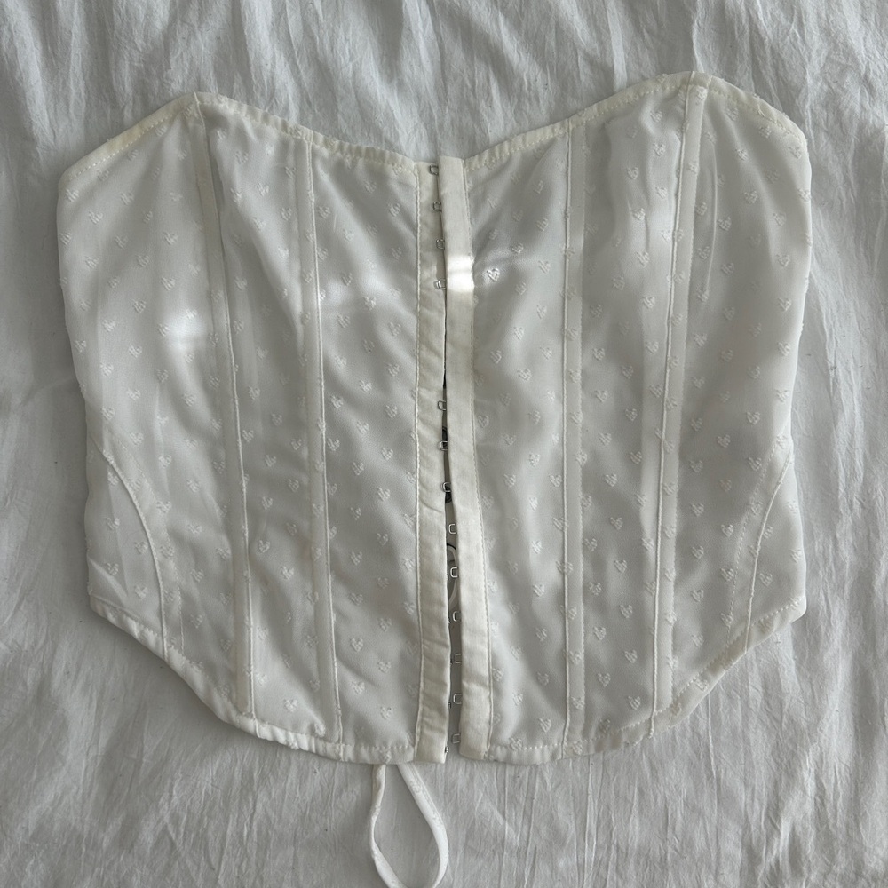 Pac Sun Kendall and Kylie Lace Up Corset